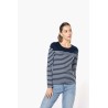 KA386 LADIES’ LONG-SLEEVED BRETON STRIPE TOP