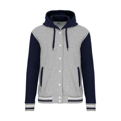 KA4003 UNISEX TEDDY JACKET WITH HOOD