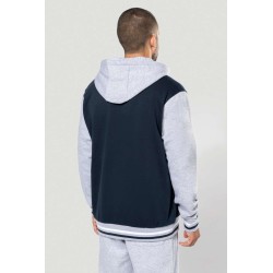 KA4003 UNISEX TEDDY JACKET WITH HOOD