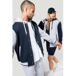 KA4003 UNISEX TEDDY JACKET WITH HOOD