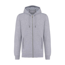 KA4008 UNISEX ECO-FRIENDLY FRENCH TERRY ZIPPED HOODED SWEATSHIRT
