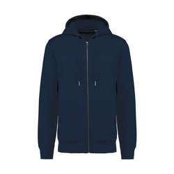 KA4008 UNISEX ECO-FRIENDLY FRENCH TERRY ZIPPED HOODED SWEATSHIRT