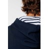 KA4013 UNISEX CONTRAST PATTERNED HOODED SWEATSHIRT