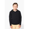 KA4014 UNISEX KIDS CONTRAST PATTERNED HOODED SWEATSHIRT
