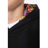 KA4014 UNISEX KIDS CONTRAST PATTERNED HOODED SWEATSHIRT