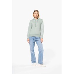 KA4028 LADIES' ECO-FRIENDLY HOODED SWEATSHIRT