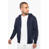 KA4030 MEN'S ECO-FRIENDLY HOODED SWEATSHIRT WITH ZIP FASTENING