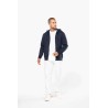 KA4030 MEN'S ECO-FRIENDLY HOODED SWEATSHIRT WITH ZIP FASTENING