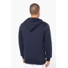 KA4030 MEN'S ECO-FRIENDLY HOODED SWEATSHIRT WITH ZIP FASTENING