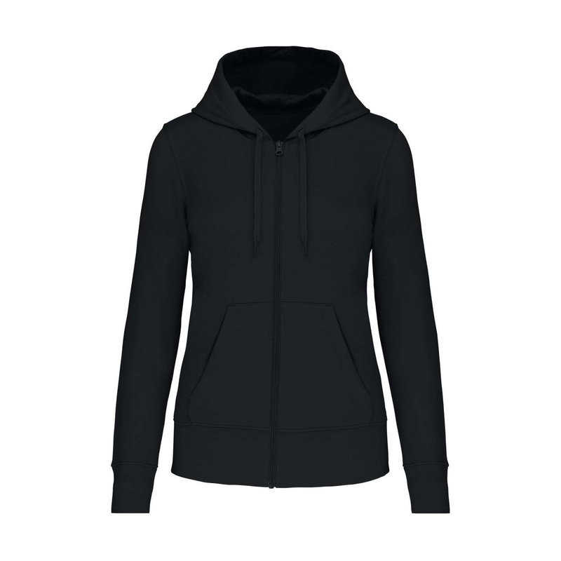 KA4031 LADIES' ECO-FRIENDLY ZIPPED HOODED SWEATSHIRT