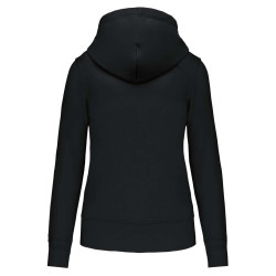 KA4031 LADIES' ECO-FRIENDLY ZIPPED HOODED SWEATSHIRT