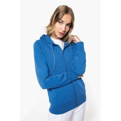 KA4031 LADIES' ECO-FRIENDLY ZIPPED HOODED SWEATSHIRT