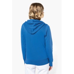 KA4031 LADIES' ECO-FRIENDLY ZIPPED HOODED SWEATSHIRT