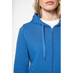 KA4031 LADIES' ECO-FRIENDLY ZIPPED HOODED SWEATSHIRT