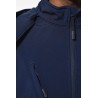 KA413 MEN'S DETACHABLE HOODED SOFTSHELL JACKET