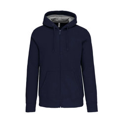 KA444 FULL ZIP HOODED SWEATSHIRT