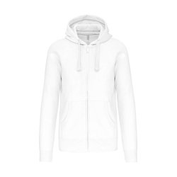 KA454 MEN'S FULL ZIP HOODED SWEATSHIRT