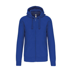 KA454 MEN'S FULL ZIP HOODED SWEATSHIRT