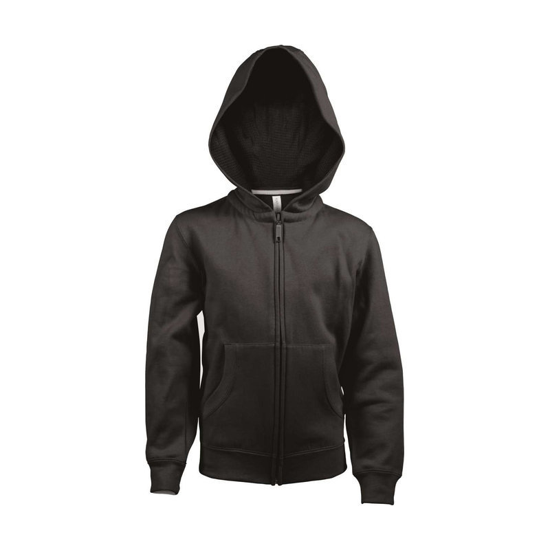 KA455 KIDS FULL ZIP HOODED SWEATSHIRT