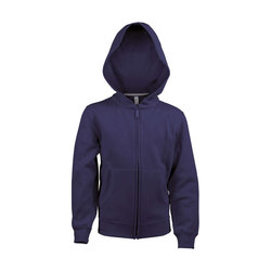 KA455 KIDS FULL ZIP HOODED SWEATSHIRT