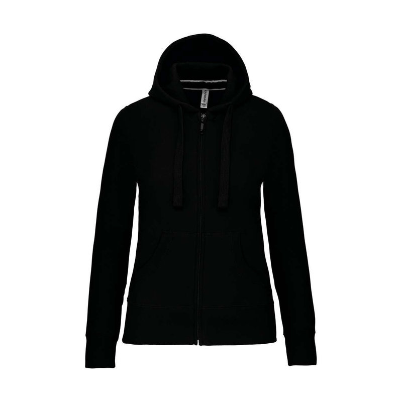 KA464 LADIES' FULL ZIP HOODED SWEATSHIRT