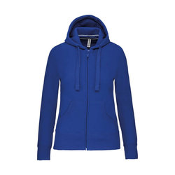 KA464 LADIES' FULL ZIP HOODED SWEATSHIRT