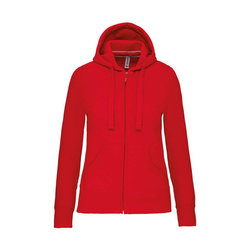 KA464 LADIES' FULL ZIP HOODED SWEATSHIRT