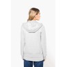 KA464 LADIES' FULL ZIP HOODED SWEATSHIRT
