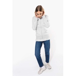 KA464 LADIES' FULL ZIP HOODED SWEATSHIRT