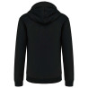 KA466 MEN'S CONTRAST HOODED FULL ZIP SWEATSHIRT