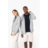 KA467 LADIES’ CONTRAST HOODED FULL ZIP SWEATSHIRT