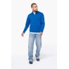 KA478 ZIP NECK SWEATSHIRT