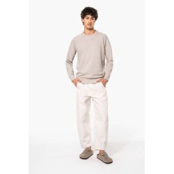 KA480 MEN'S ORGANIC COTTON CREW NECK RAGLAN SLEEVE SWEATSHIRT