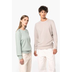 KA480 MEN'S ORGANIC COTTON CREW NECK RAGLAN SLEEVE SWEATSHIRT