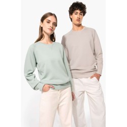 KA480 MEN'S ORGANIC COTTON CREW NECK RAGLAN SLEEVE SWEATSHIRT