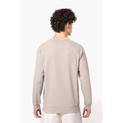 KA480 MEN'S ORGANIC COTTON CREW NECK RAGLAN SLEEVE SWEATSHIRT
