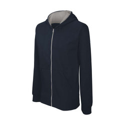 KA486 KIDS' FULL ZIP HOODED SWEATSHIRT