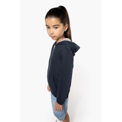 KA486 KIDS' FULL ZIP HOODED SWEATSHIRT