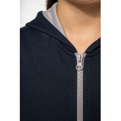 KA486 KIDS' FULL ZIP HOODED SWEATSHIRT