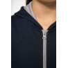 KA486 KIDS' FULL ZIP HOODED SWEATSHIRT