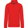 KA487 ZIPPED NECK SWEATSHIRT