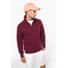 KA487 ZIPPED NECK SWEATSHIRT