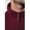 KA487 ZIPPED NECK SWEATSHIRT