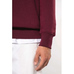 KA487 ZIPPED NECK SWEATSHIRT