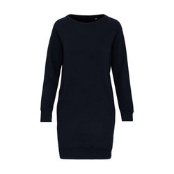 KA493 ORGANIC FLEECE LOUNGE DRESS