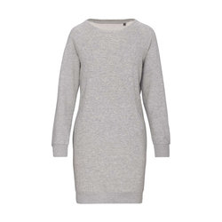 KA493 ORGANIC FLEECE LOUNGE DRESS