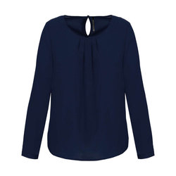 KA5003 LADIES' LONG-SLEEVED CREPE BLOUSE