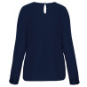 KA5003 LADIES' LONG-SLEEVED CREPE BLOUSE