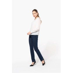 KA5003 LADIES' LONG-SLEEVED CREPE BLOUSE