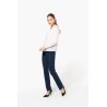 KA5003 LADIES' LONG-SLEEVED CREPE BLOUSE